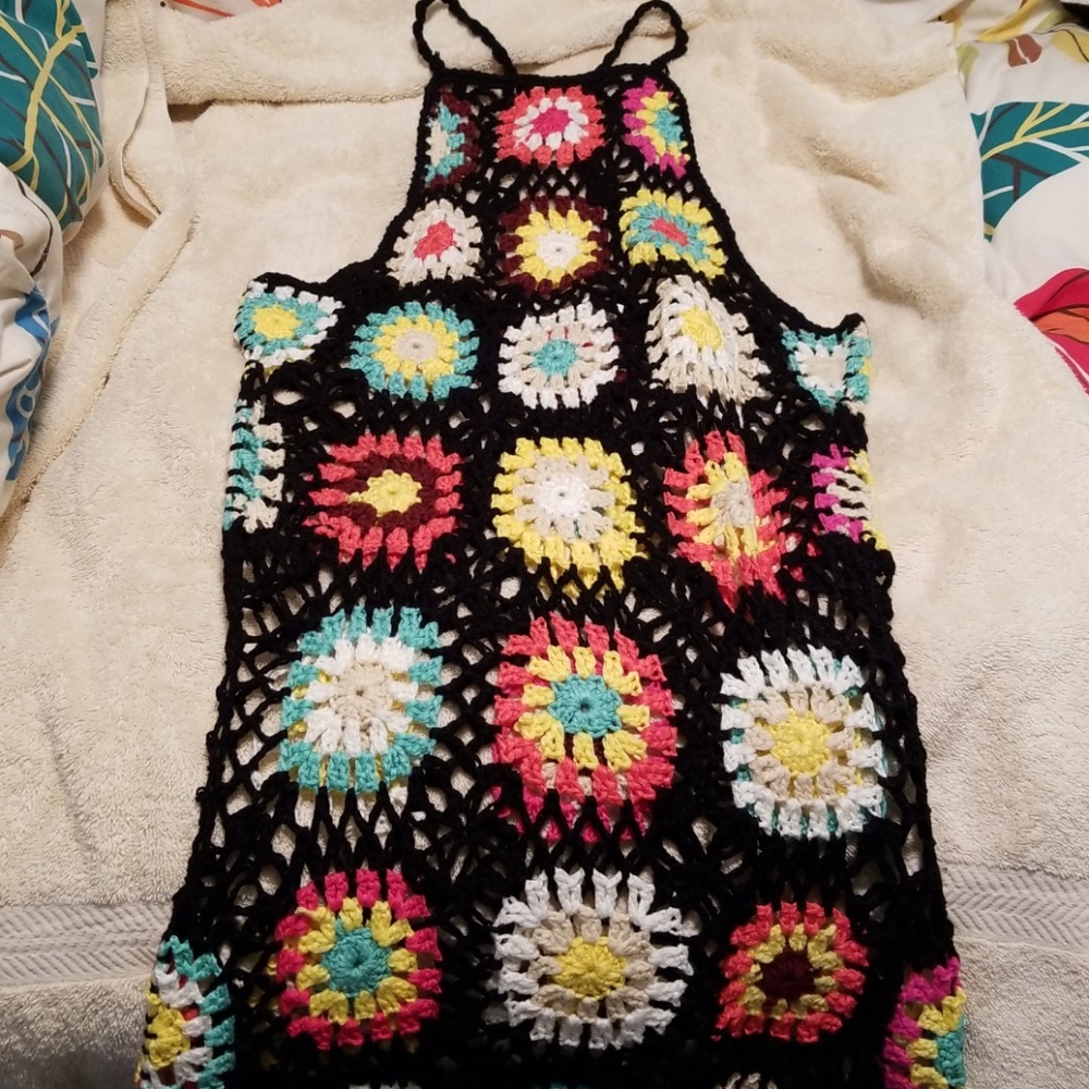 Crochet dress/cover-up